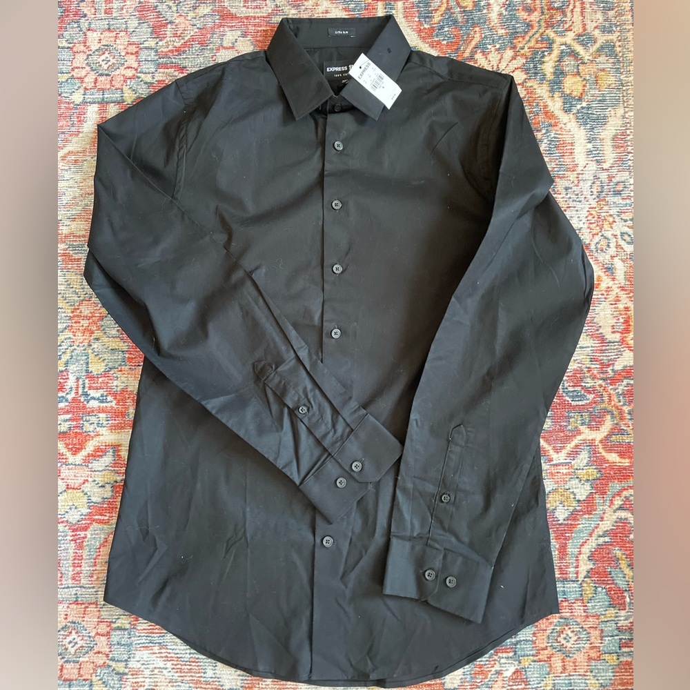 Men’s medium Express button down shirt. 15-15 1/2 - brand new with tags.